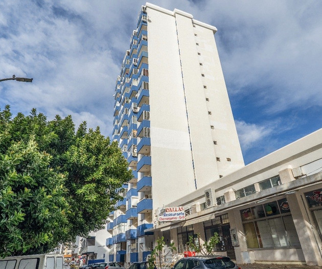 Apartment building exterior