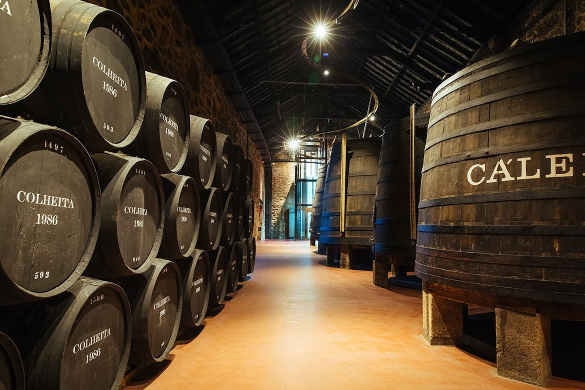 Caves Cálem (Port Wine Cellars) – Approx. 0.2 miles (~2-min walk)