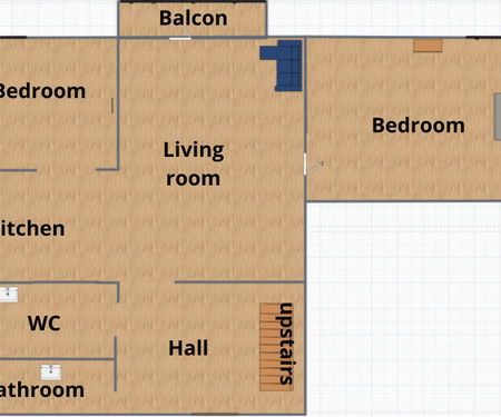 Airy loft in Karlin, with large 250 sq m terrace