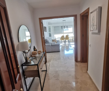 New apartment in Málaga City with pool