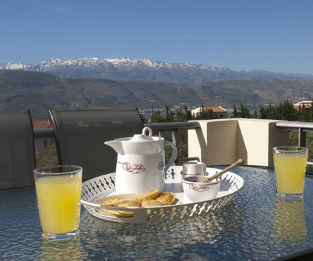 Amazing view to the Cretan landscape