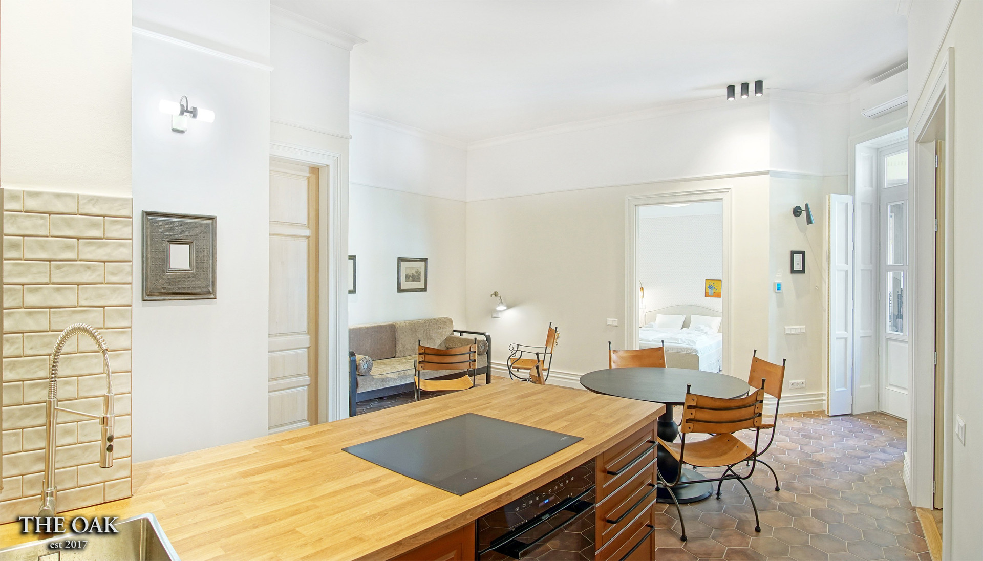 Livingroom with kitchen