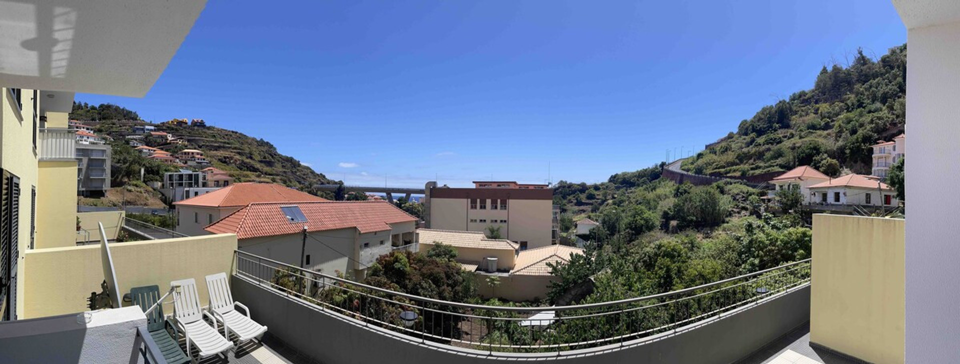 View from the balcony 