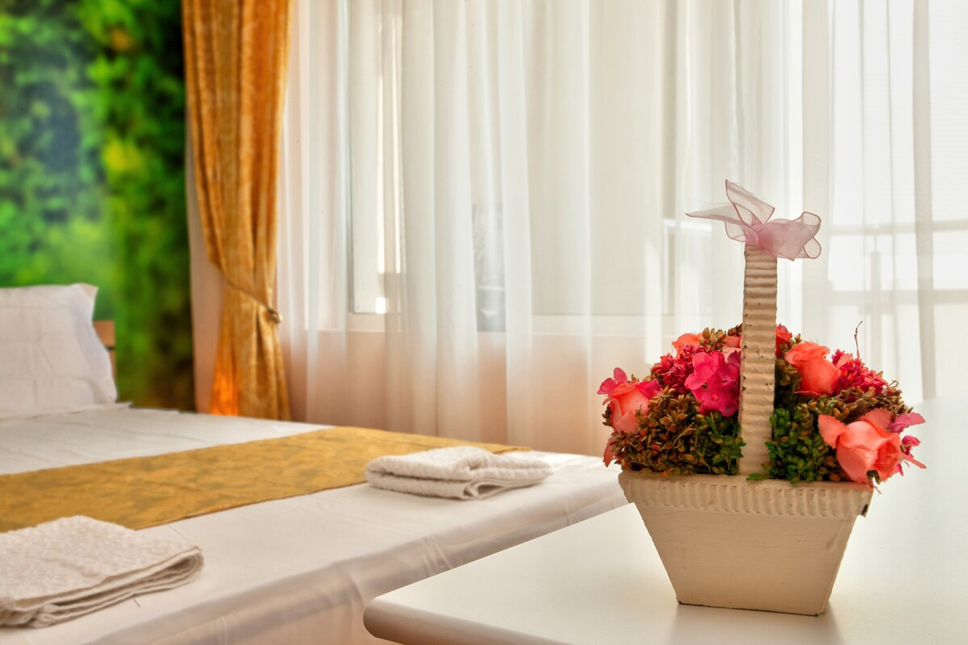 Experience ultimate relaxation in a cozy and comfortable bedroom. 