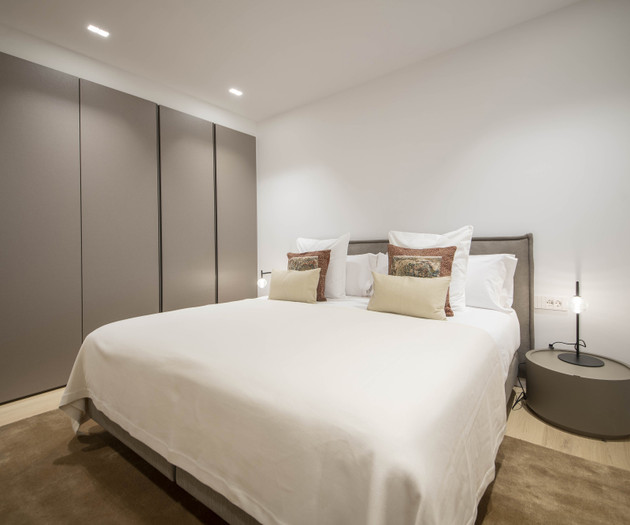 Bedroom with wardrobes