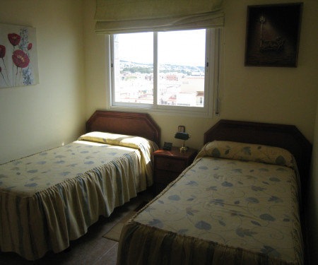 Bright apartment in front of the sea