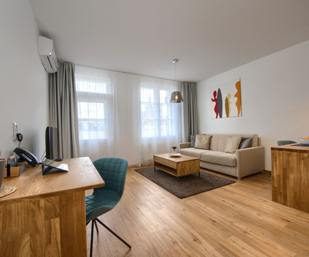 M503 NEW 1BED Serviced apt TERRACE |Center