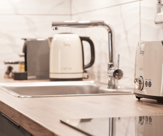 The kitchen's equipment