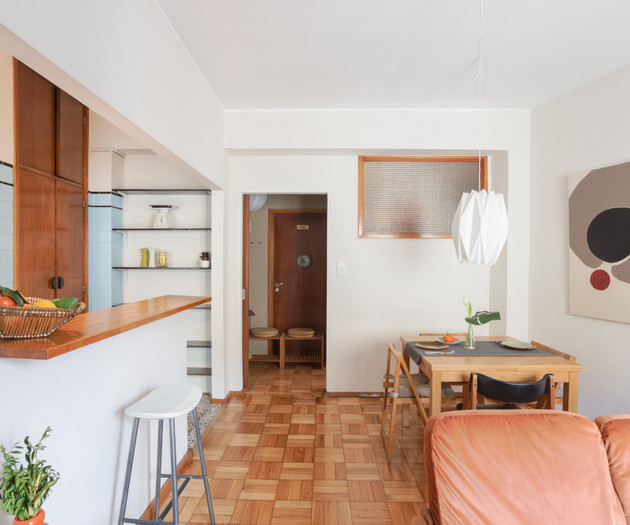 sunny retro coliving - Indigo Bedroom