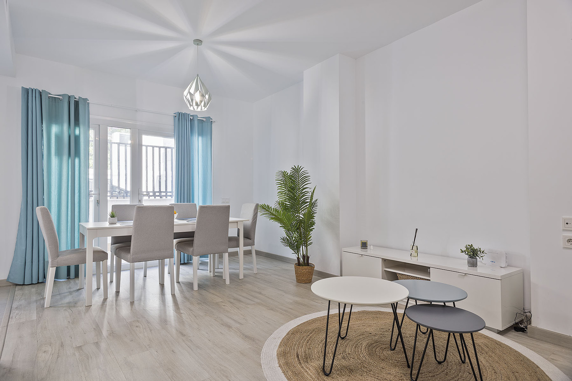 Living and dining area