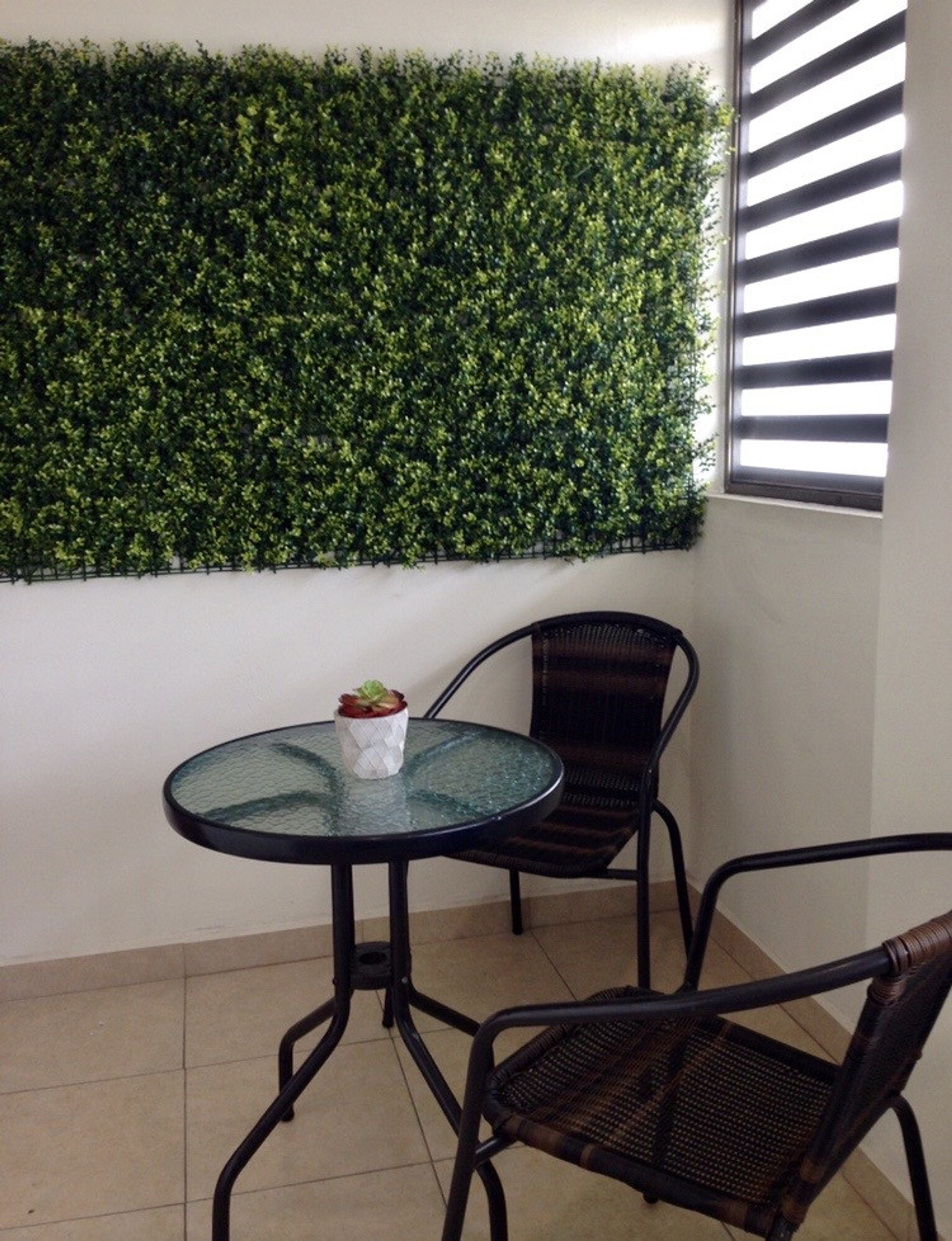 Semi outdoor sitting area