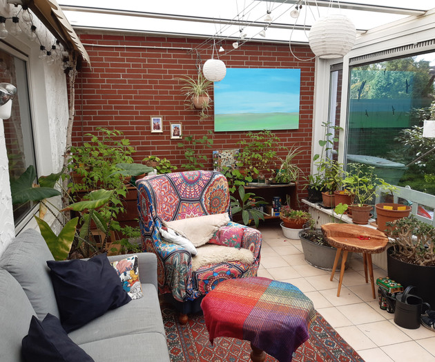 House with garden 30 minutes from the city center