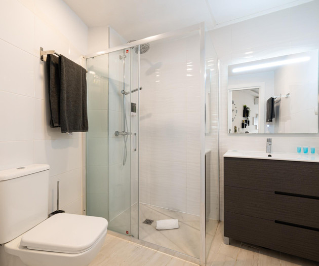 Apartment in Puerto Marina with porch & A/A & Pets
