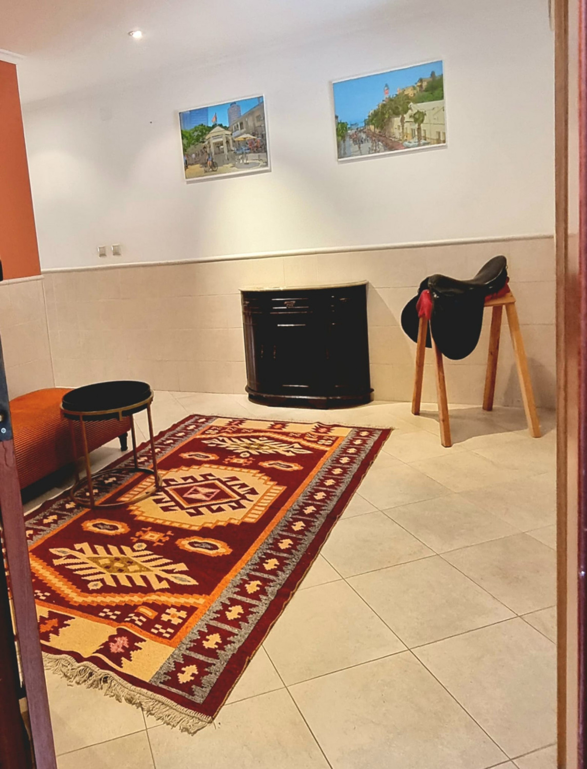 The entrance hall