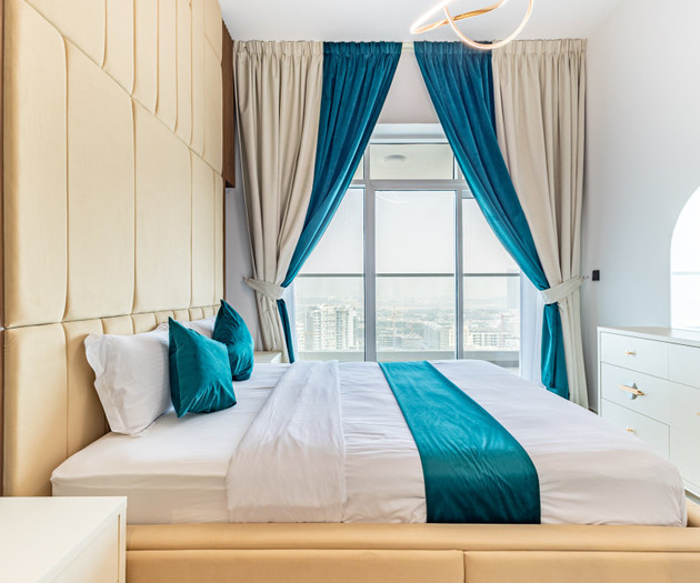 Near Miracle Garden | 1BR, Pool+Gym, Balcony Arjan