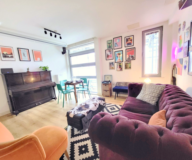 Bright artistic flat in Central East London