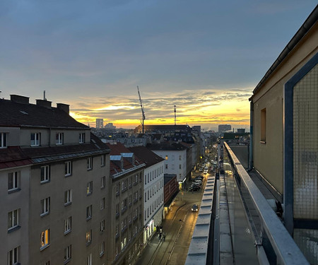 Modern Rooftop Apartment, 10min to Center