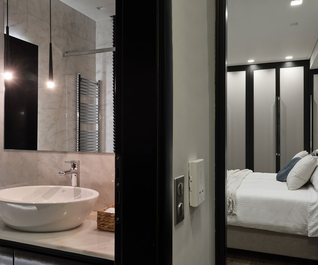 The bathroom