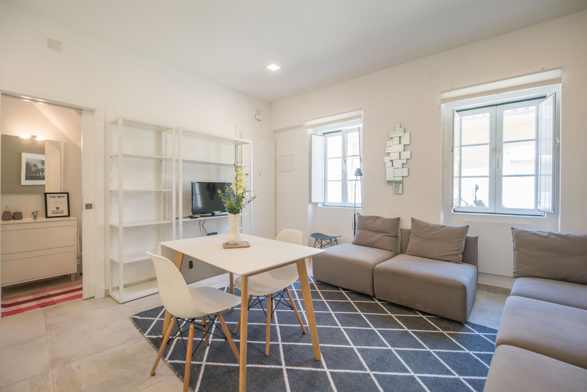 Living room with Kitchenette