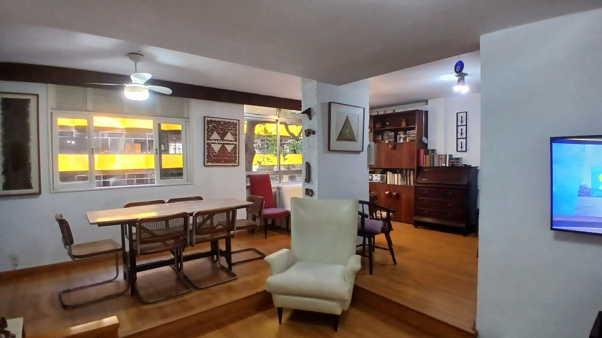 Dining and living room combo
