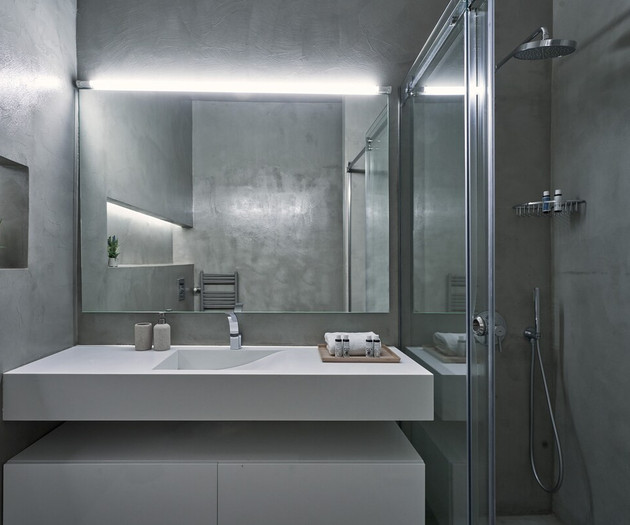 The bathroom