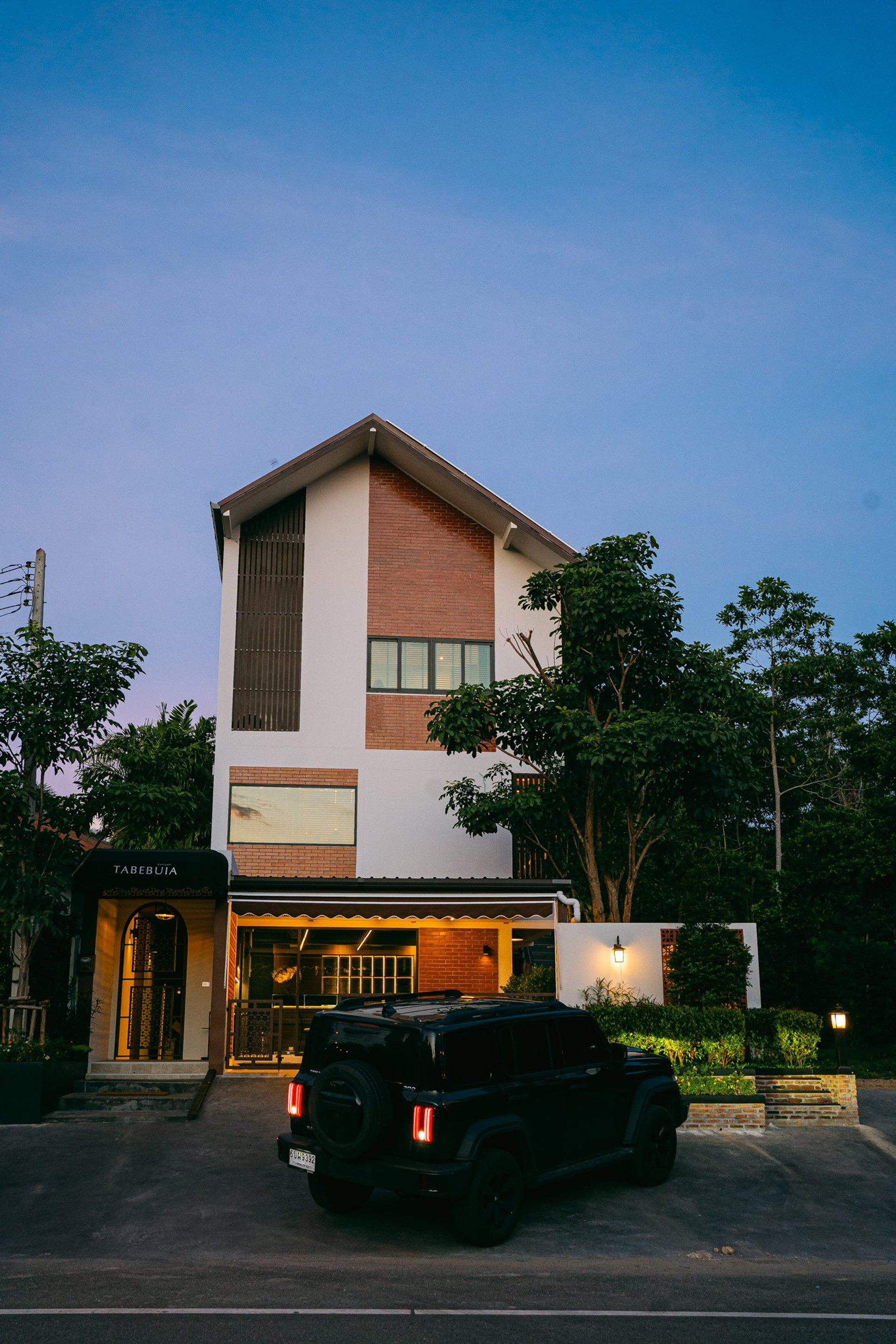Warm and Cozy Tabebuia house
