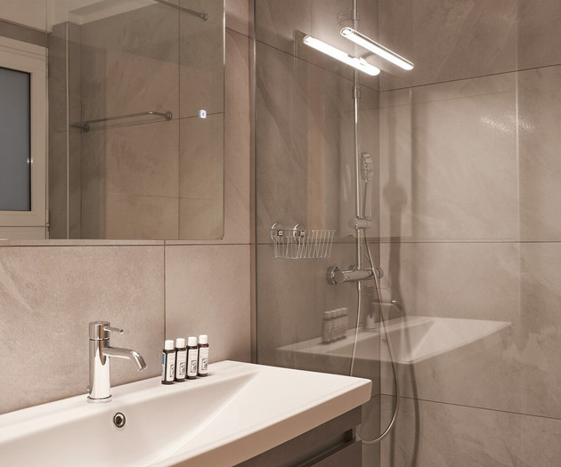 The bathroom