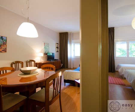 Two double bedroom apartment, equipped