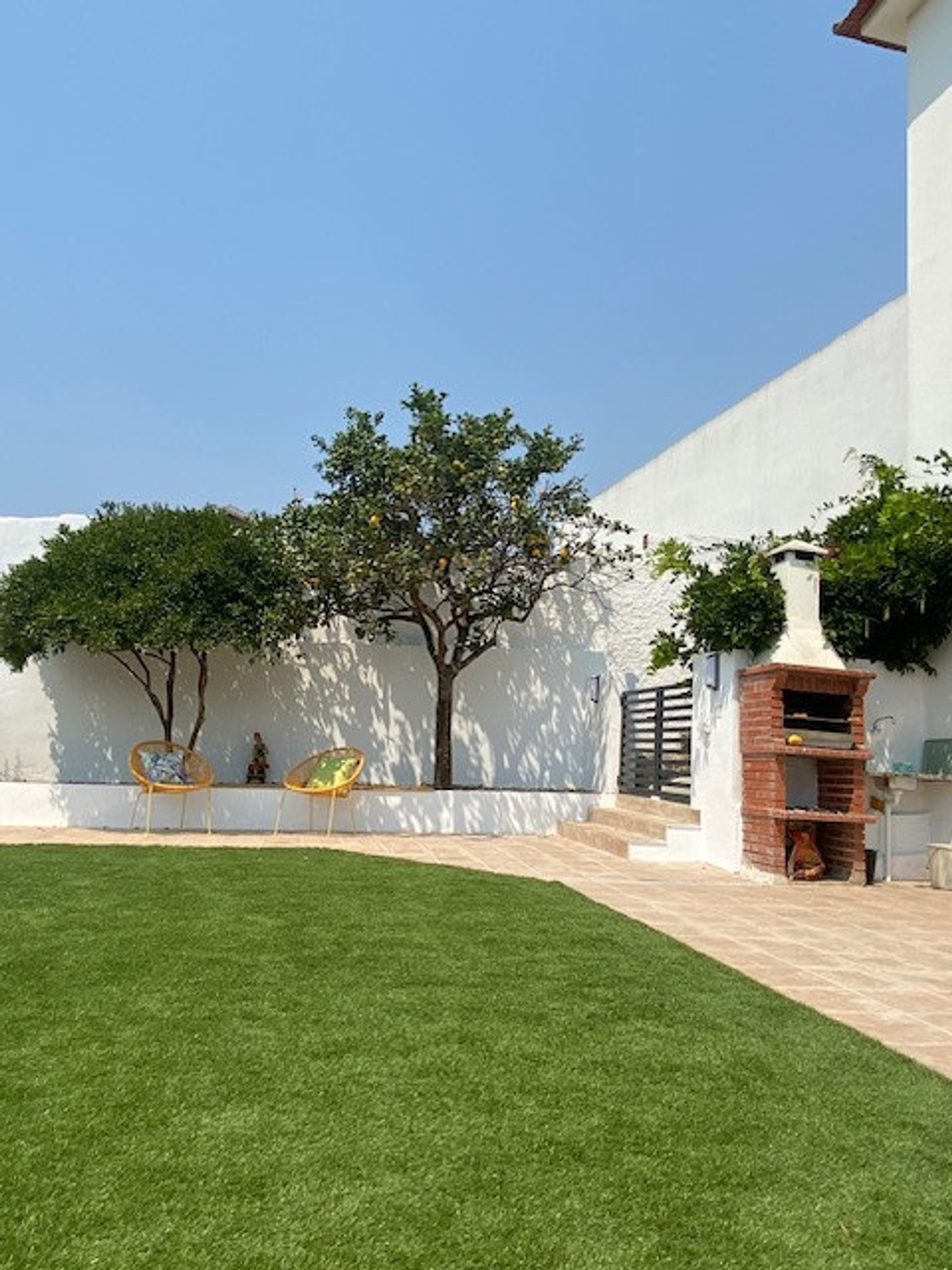 Garden with Barbecue