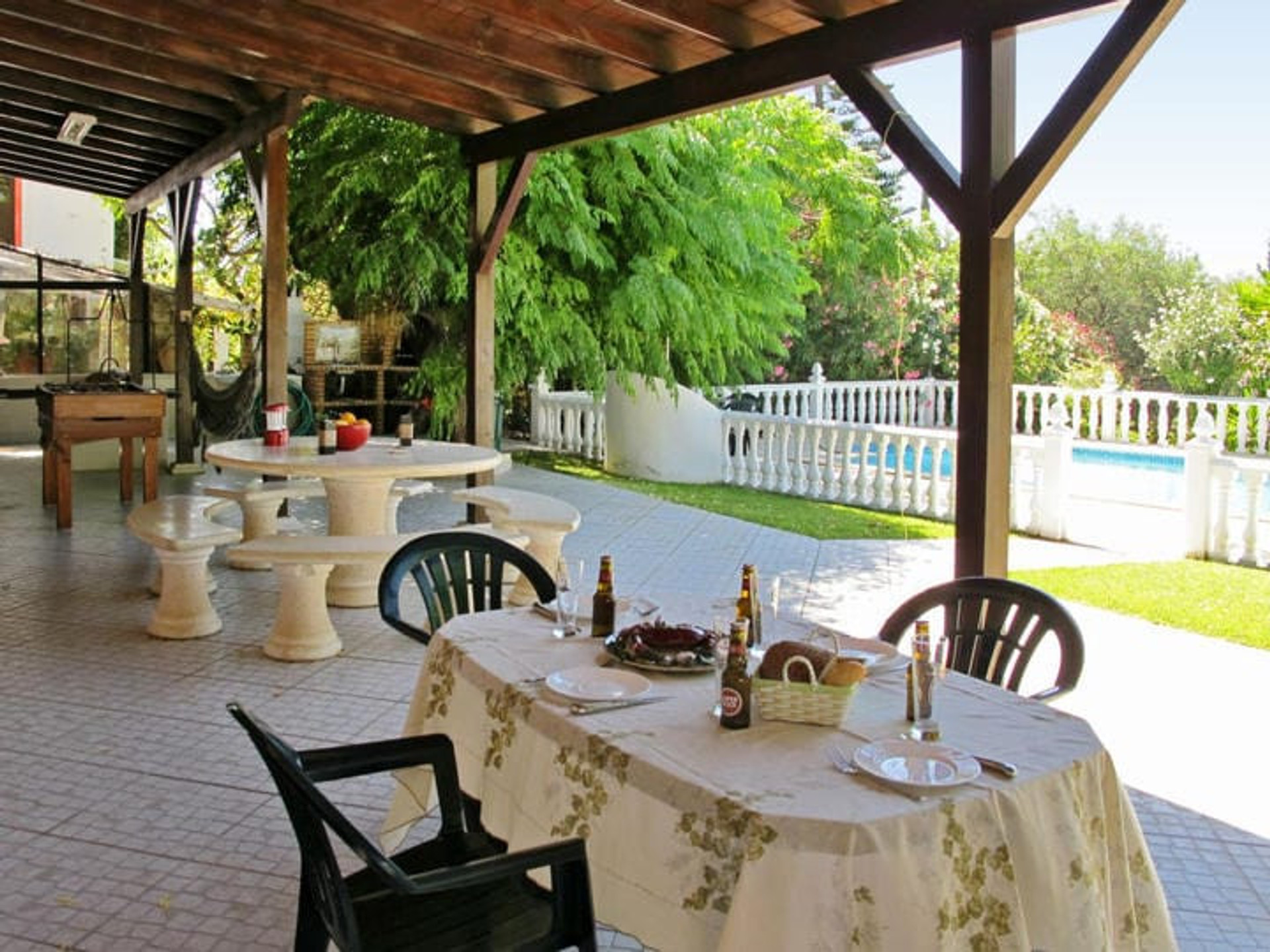 Pool and outdoor terrace 