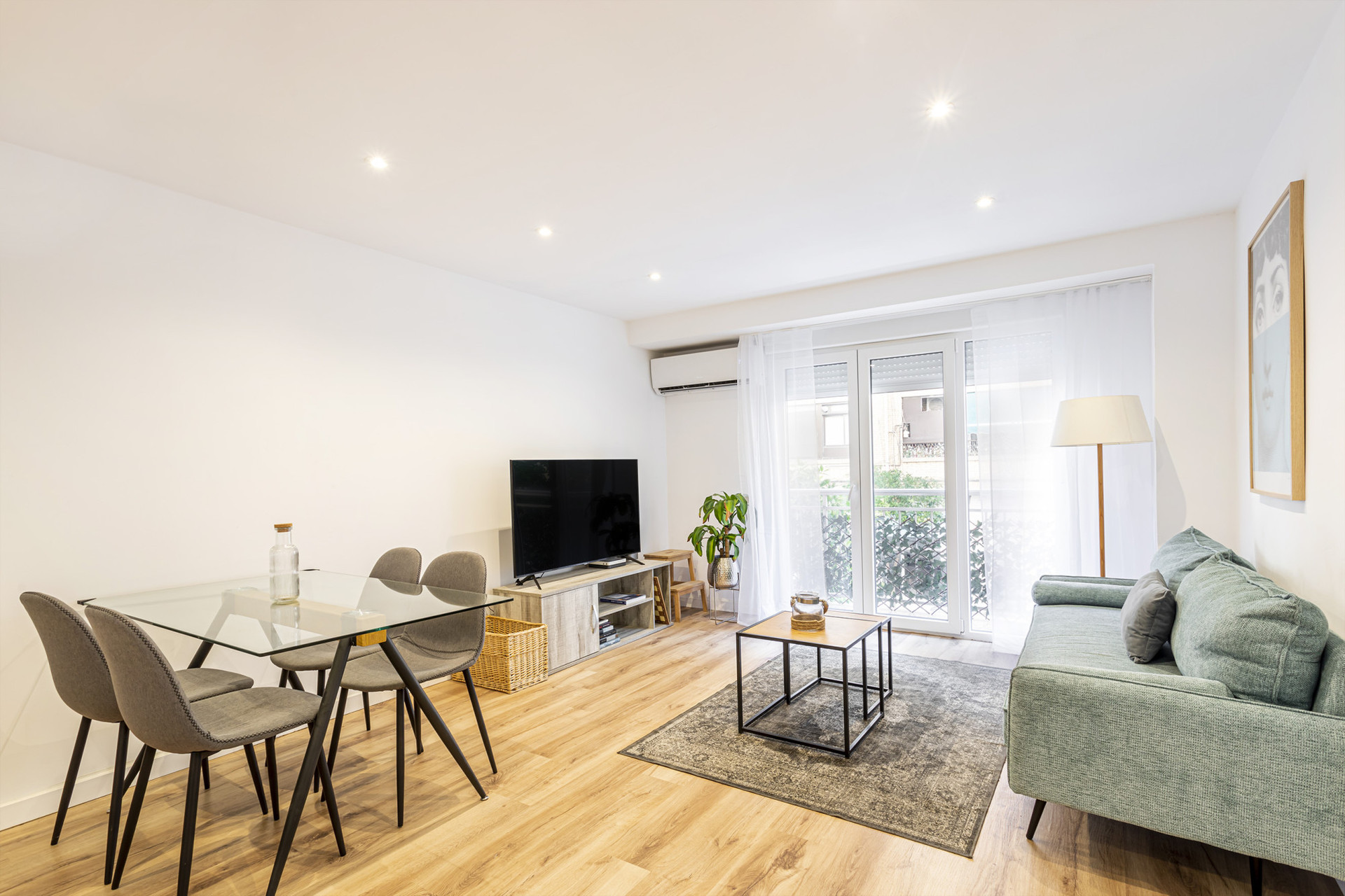 Living and dining room