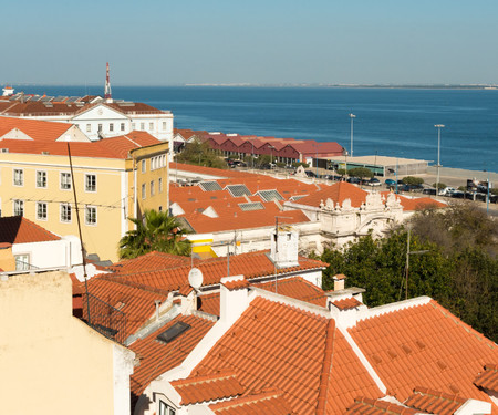 Alfama Beco dos Ramos with amazing sea view