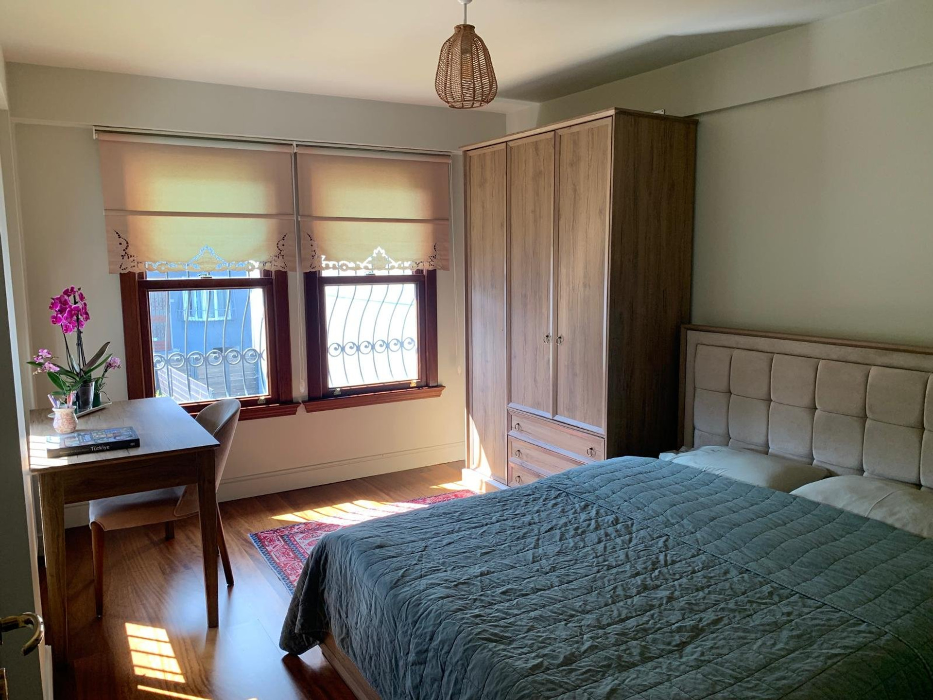 Bedroom 1 with double bed 