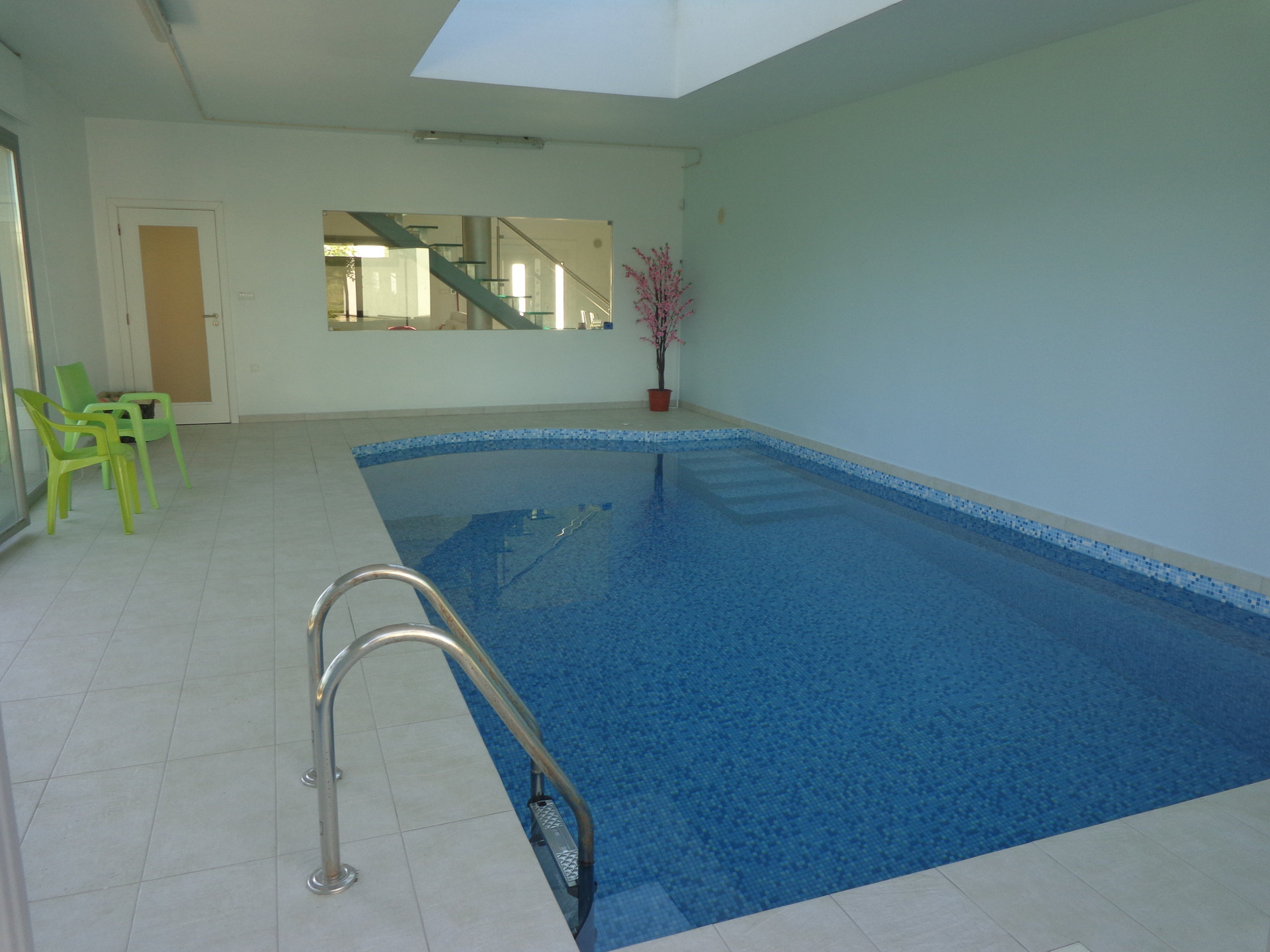 Indoor swimming pool room