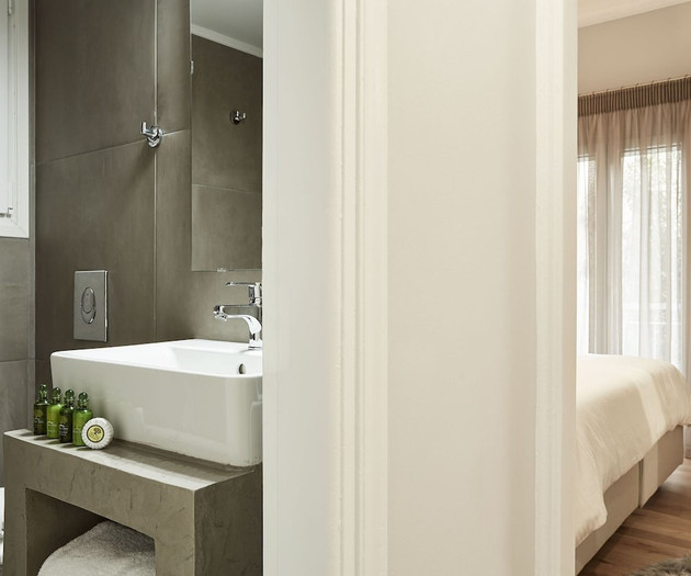 The bathroom