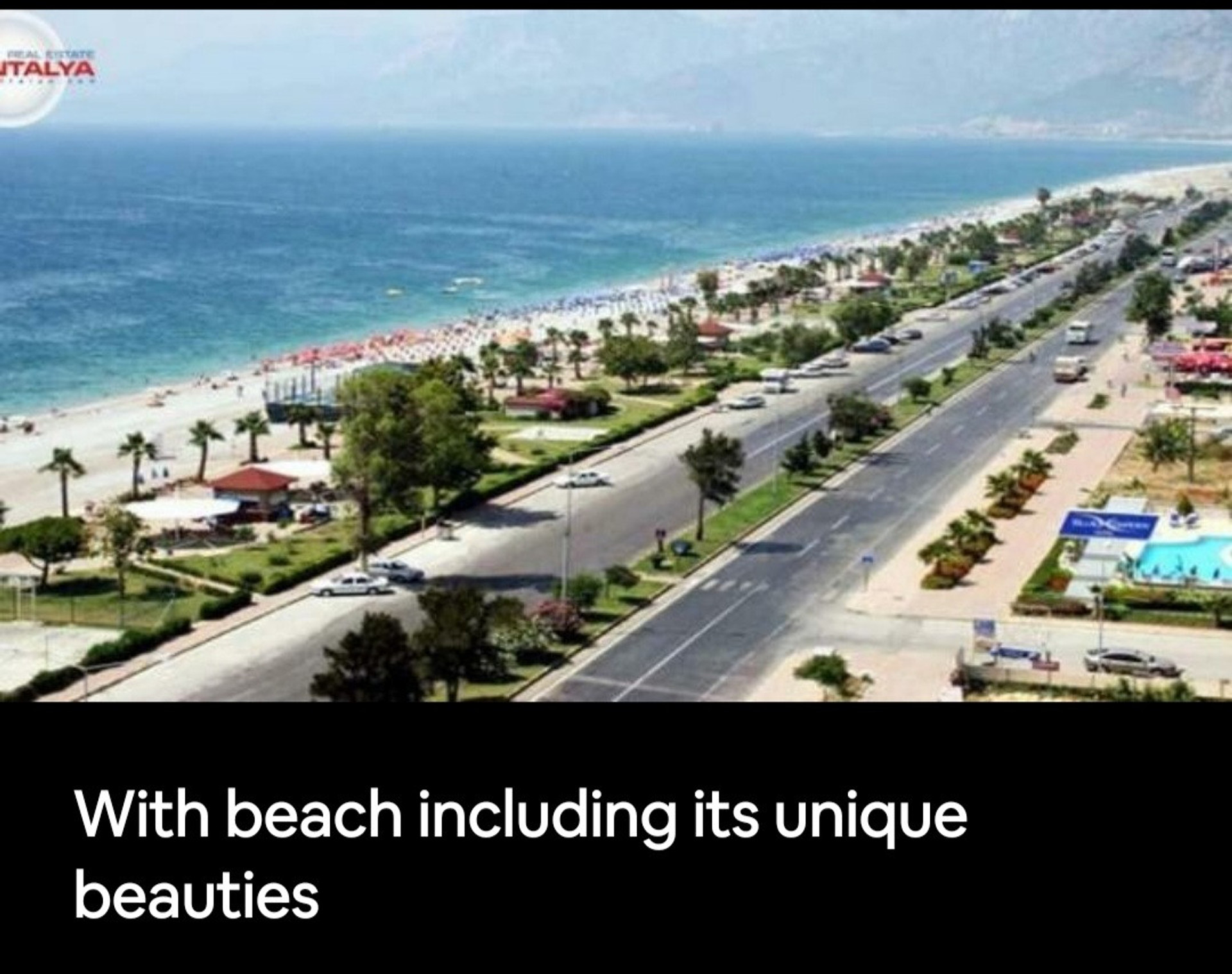 With beach including its Unique