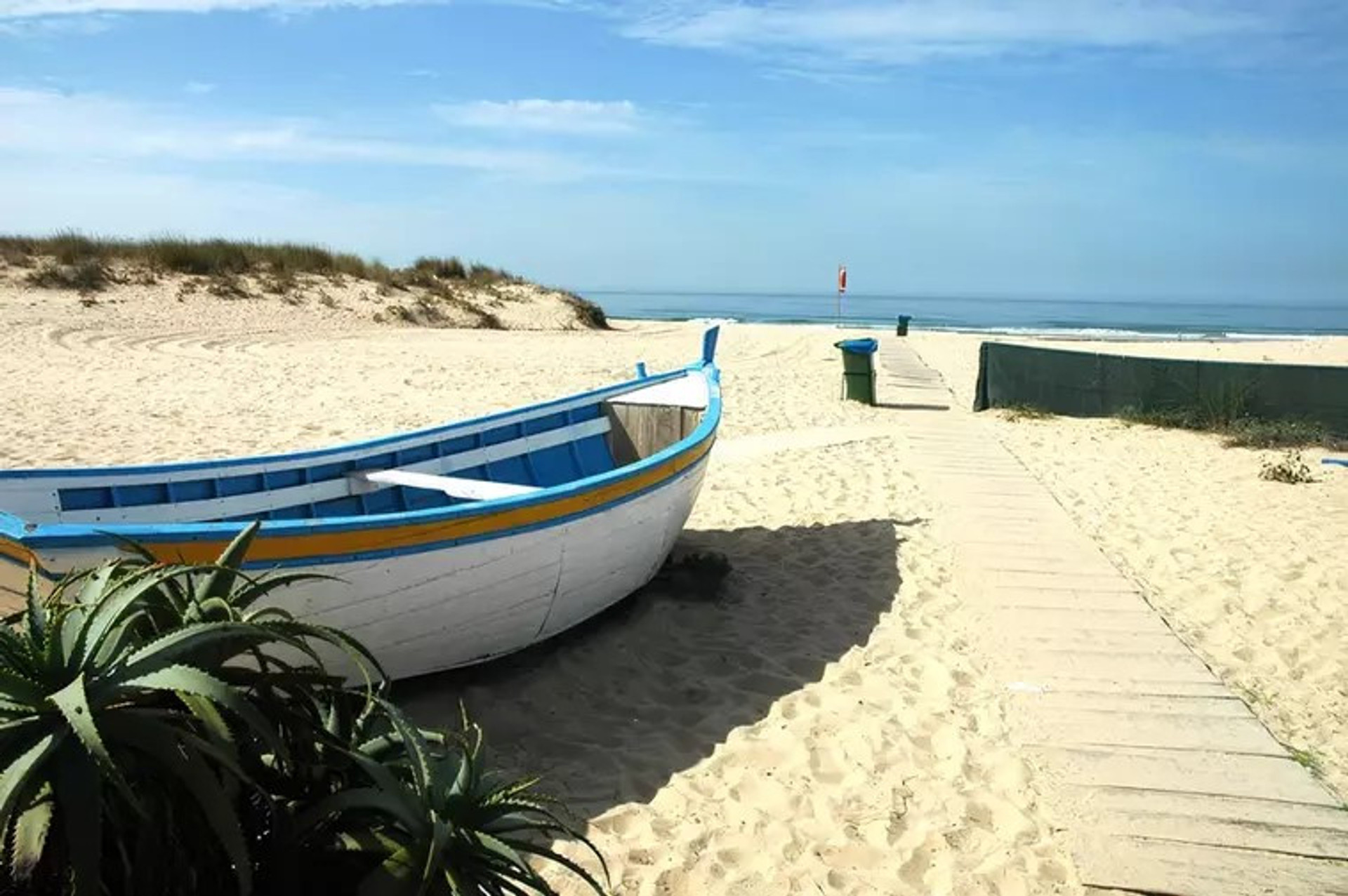 vista das praias da costa caparica