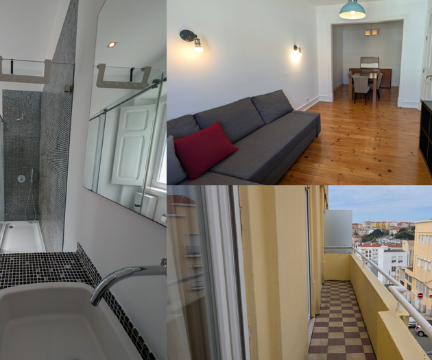 Equipped apartment in central Lisbon