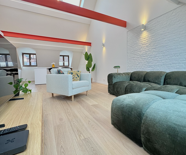 Design & Elegant Duplex in the Heart of Brussels