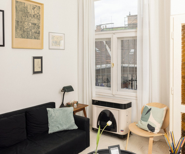 Cosy 5th floor apt with green corner