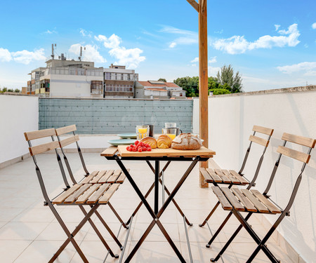 Two bedroom Apt | Almada | Terrace w/River Views