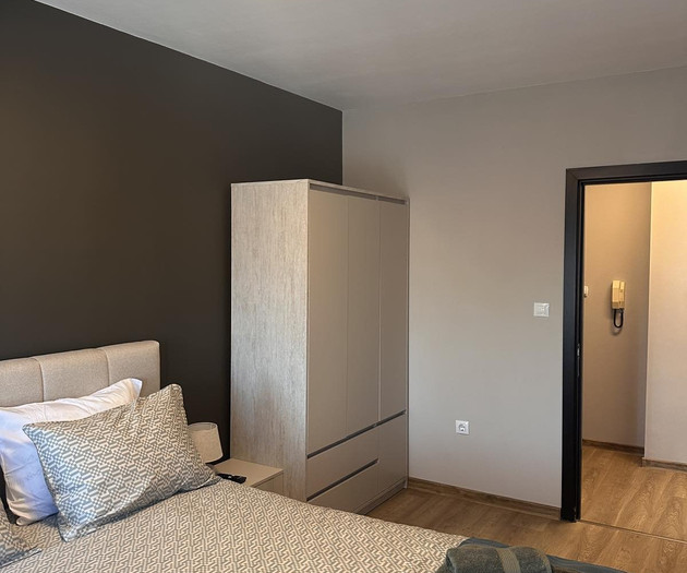 Bedroom with wardrobe