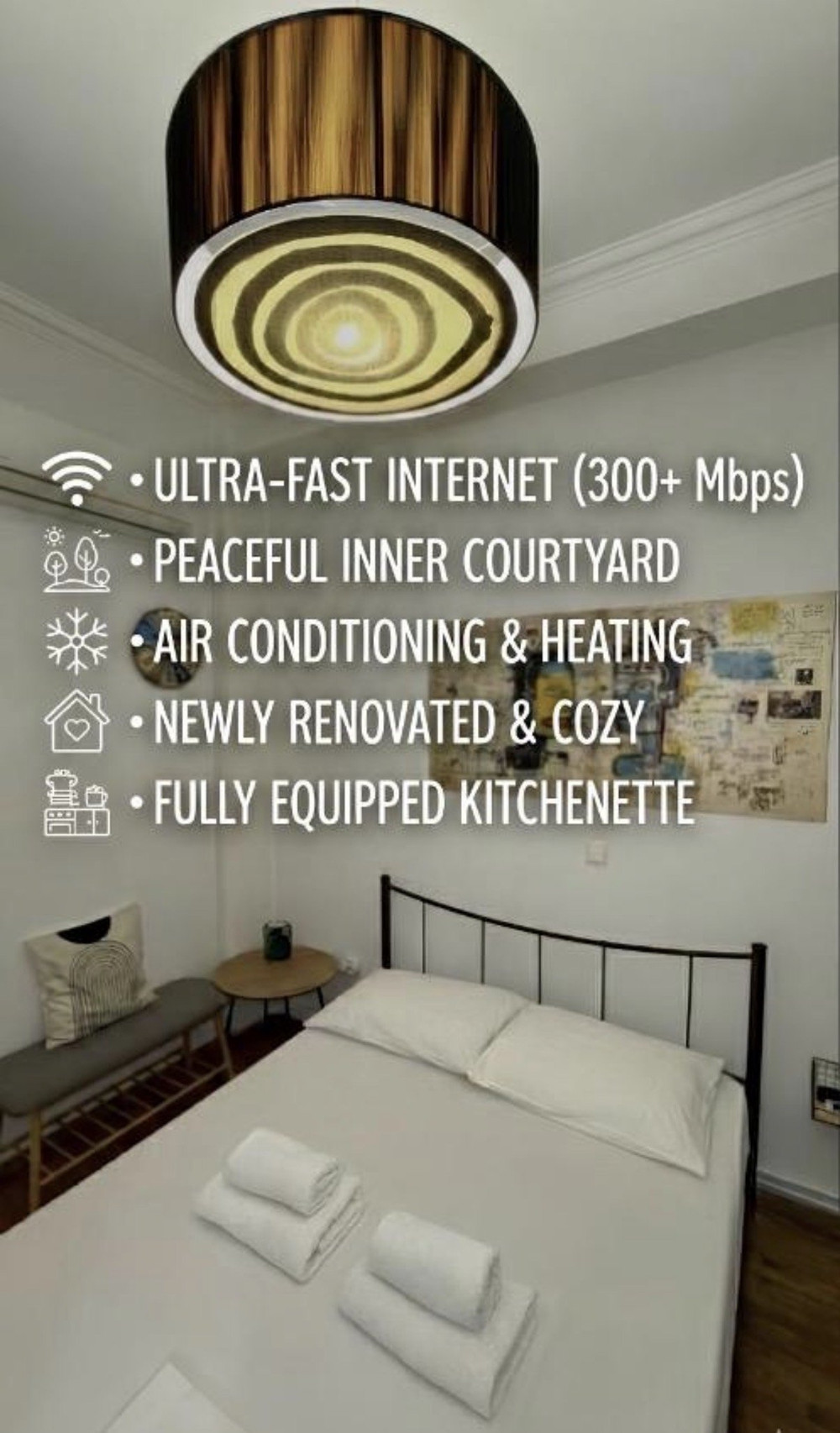 Modern Nomad Studio in Athens Center | 300Mbps Fib preview