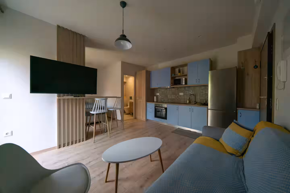 Modern studio in Dafni for up to 3 people preview
