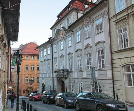 Heart of Old Town. Historical Place. Prague castle