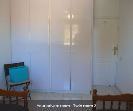 Sunny Coliving Villa with jacuzzi - Twin Room 2