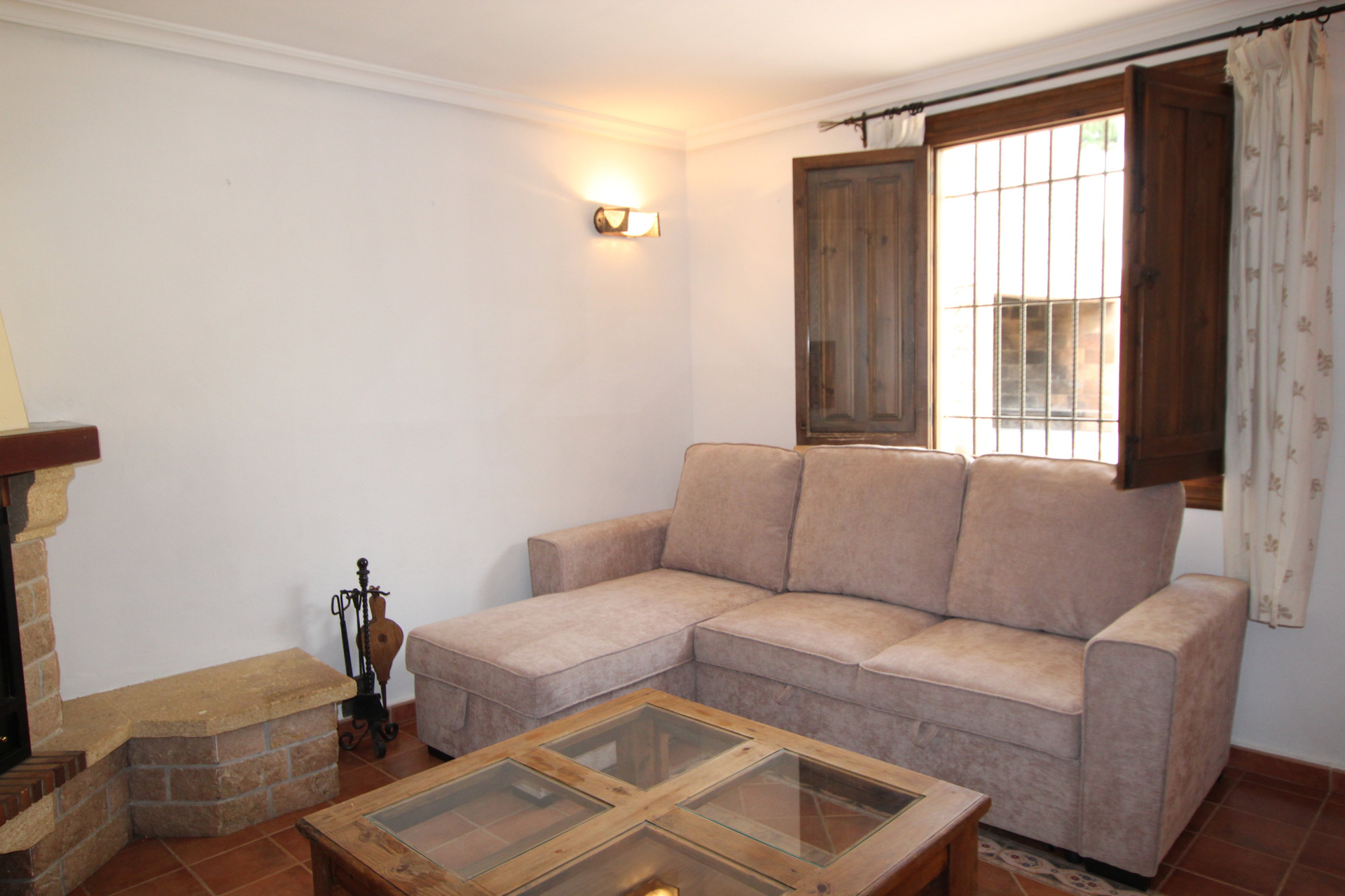 Living room with sofa