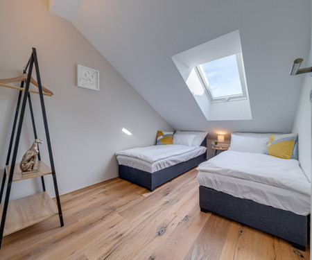 Unique 2 bedroom attic apartment - up to 6 persons