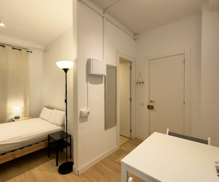 -Studio double bed Barcelona Eixample