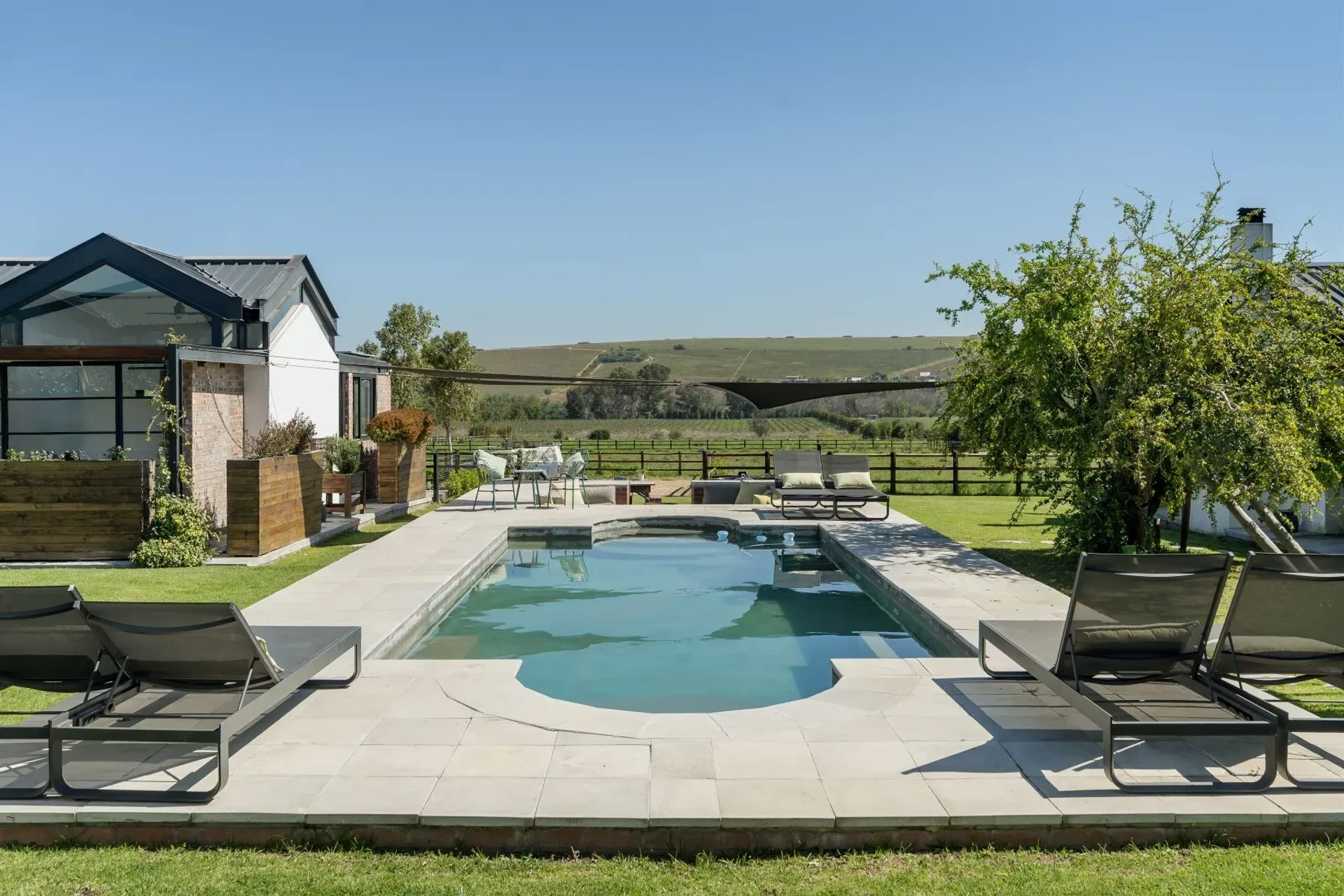 Communal swimming pool